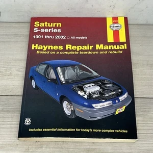 Haynes Repair Manual, 1991-2002, Saturn S-Series Car - Picture 1 of 10