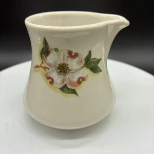 Lamberton Scammell Elfenbein Blumen Milchkännchen Vintage schwer Bone China - Bild 1 von 6