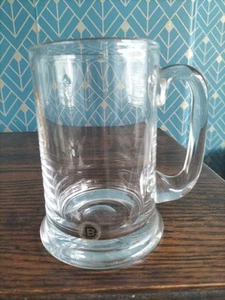 Jarra de cerveza/ale Dartington 24 % cristal 1pt - Imagen 1 de 5