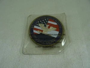 United States Navy Captain Philip H Roos Silver Eagle Champion Challenge Coin - Picture 1 of 14