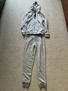 GALAXY Youth Boys Size Large 2 Piece Light Gray Hoodie Jogger Pants Set NWT - Picture 1 of 3
