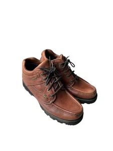 Vintage Lacoste Renard Stiefel Herren Uk 8,5 Braun Leder Sympa Tex 90s Y2K - Bild 1 von 13