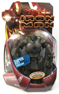 New Sealed Hasbro Marvel Iron Man Movie Super Fist Smash 7" Iron Monger Blue Arc - Picture 1 of 5