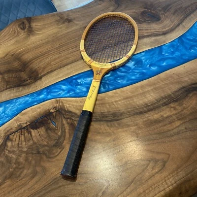 Erbach Original Match Holz Tennisschläger Wood Racket L2 Erbacher - Bild 1 von 4
