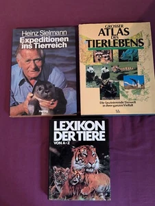 Große Tierbücher Konvolut Heinz Sielmann Expeditionen Atlas Lexikon Der Tiere - Bild 1 von 3