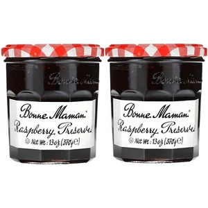 Bonne Maman 100% All-Natural Raspberry Preserve Made In France 13 oz - 2 Pack - Picture 1 of 4