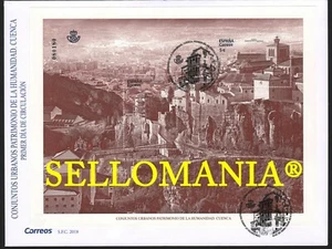 2018 CONJUNTOS URBANOS CUENCA URBAN WORLD HERITAGE 5268 SPD FDC HB SHEET TC22498 - Picture 1 of 1