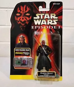 Star Wars: The Phantom Menace Darth Maul Jedi Duel 1998 Hasbro 1st Edition Rare - Picture 1 of 9