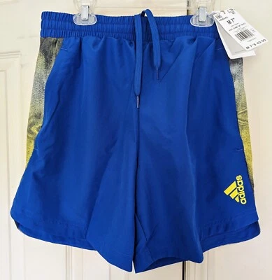 🔥¡RARO!🔥 Pantalones Cortos Adidas Diseñados para Movimiento Correr Entrenamiento MED 7" HN8540 Nuevos con Etiquetas Foto 1 de 4