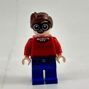 The LEGO Dick Grayson Minifigure Batman Movie Series 1 DC Super Hero Robin - Foto 1 di 8