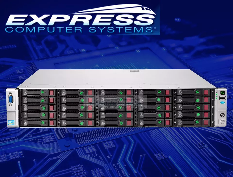 HP ProLiant DL380p G8 Gen8 E5-2660 2.2GHz 8-Core 4GB 25x 2.5" SFF - Image 1 of 1