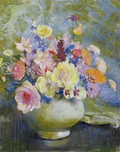 Laura Coombs Hills gemischte Blumen Leinwanddruck 16 x 20 - Bild 1 von 4