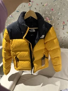 The North Face Retro 1996 W Nuptse puffer jacket in Summit Gold/Yellow BNWT ππ€ - Picture 1 of 10