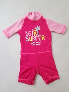 Kind UV Anzug Gr. 80 / 2 Jahre Baby UV Kleidung Badeanzug Pink Tribord 50+ - Bild 1 von 14