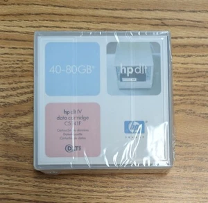 HP DLT IV Data Cartridge 80GB, DLT Tape, C5141F New Sealed - Afbeelding 1 van 2