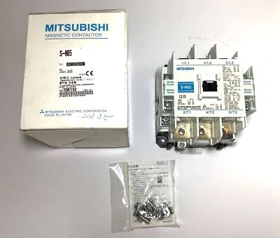 100-0902 MAGNETIC CONTACT S-N65 AC200V MITSUBISHI FOR OTC WELDING M/C CPXDS-500 - Image 1 of 4