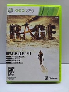 Rage Anarchy Edition Xbox 360 + Sleeve - Complete CIB With Manual ML343 - Picture 1 of 4