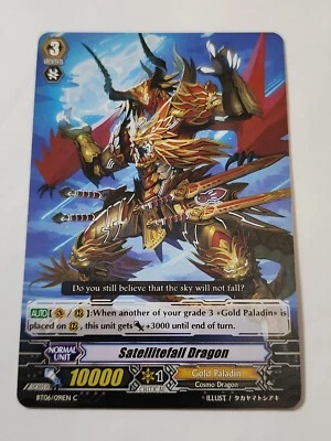 Cardfight!! Vanguard Satellitefall Dragon BT06/091EN C CFV NM - Image 1 of 2