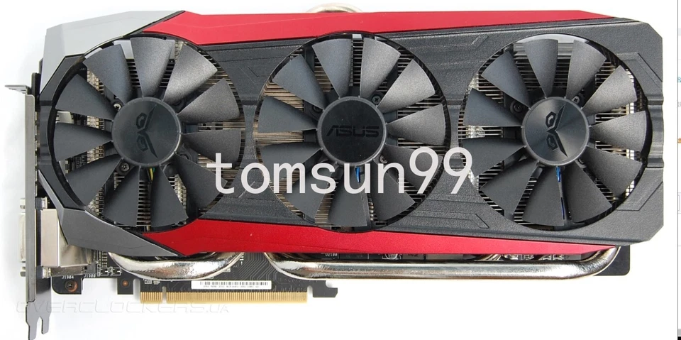 ASUS STRIX R9380 DC2OC 4GD5 GAMING/R9380X 4G GAMING/R9390X DC3OC 8GD5 Video Card - Image 1 of 1