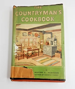 RARE Old Vintage 1946 The Countryman's Cookbook by Haydn Pearson 1st Edition - Bild 1 von 15