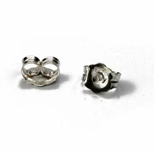 Quality Silver 925 Standard Earring Backs Butterflies | Earring Supply - Picture 1 of 1