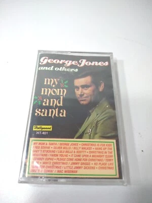 George Jones & Others - My Mom and Santa - Cassette Tape NEW Sealed HT-401 - Image 1 of 2