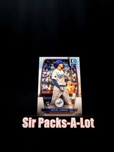 2023 Bowman Chrome Miguel Vargas RC Mojo Refractor #88 Los Angeles Dodgers - Picture 1 of 2