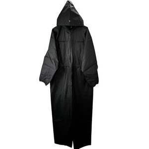 Yzy X Gap Jumpsuit Rain Suit M Men One Piece Jacket Pants Black Full Zip NWT - Picture 1 of 10