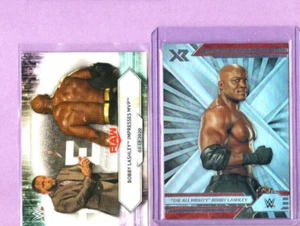Bobby Lashley + MVP - Hurt Syndicate - 2 Karten Lot - 2022 XR + 2021 Topps - WE - NMMT - Bild 1 von 2
