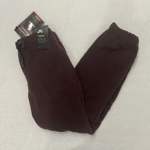 Talla S | Pantalones Nike SB Polartec Logo Therma Fleece 'Burgundy Crush' AQ8037-652 - Imagen 1 de 8