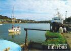 Postcard LEKKI OLDENBURG RIVER TORRIDGE BIDEFORD Water Sky Cloud Boat AA07148