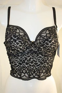 Freya ~ SOIREE ~ longline bra UK 32DD BNWT stretch lace - Picture 1 of 6