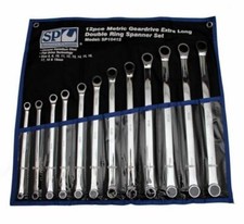 SP Tools SP10412 Double Ring Spanner Set