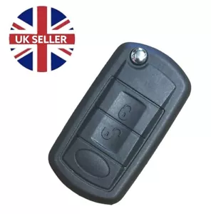 RRC Funda Llave Abatible 3 Botones para Range Rover L322 Mando a Distancia 2005 2006 2007 2008 2009 - Imagen 1 de 5