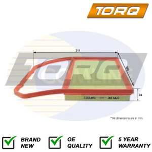 Air Filter Torq Fits VW Polo 2017-2021 UP 2020- Seat Ibiza 2017- 1.0 - Picture 1 of 2