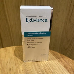 Exuviance Triple Microdermabrasion Face Polish 2.6oz 75g GLYCOLIC ACID New Box - Picture 1 of 5