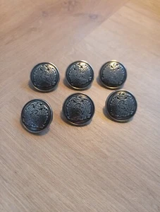Vintage 6 x MCM Metall KNÖPFE Militäradler  - Bild 1 von 3