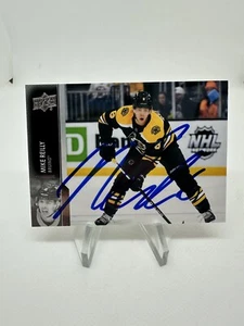Mike Reilly Signed Autograph 2021-22 Upper Deck Card #268 Bruins Panthers Wild - Picture 1 of 2
