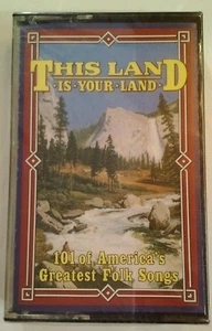 This Land Is Your Land Music Cassette #1 NOS Sealed Vtg 1993 Readers Digest Folk - Picture 1 of 5
