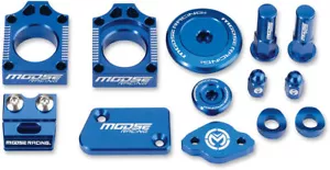 Moose Racing Bling Pack Billet Aluminum Blue For Husqvarna Motorcycles 1231-0926 - Picture 1 of 1