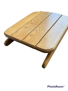 Oak Sled, Step Stool, Shelf Quality Built Child’s Toy, Step Up, Toy Shelf 22x14” - Picture 1 of 4