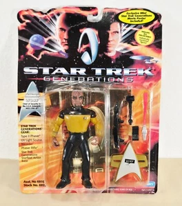 STAR TREK GENERATIONS Lieutenant Commander WORF 1994 Playmates Toys - Picture 1 of 2