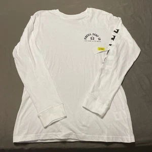 T-shirt O'neill moderna manica lunga bianca grafica nuova con etichetta taglia small - Foto 1 di 4