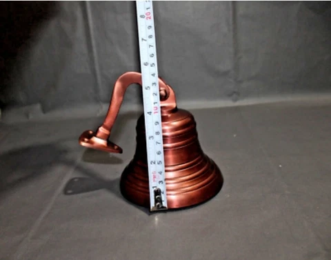 Pure Brass Vintage Theme Decorative Bell For Cafe, Home, Office Decorative Art Cover