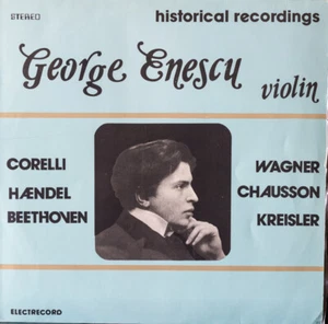 George Enescu - Historical Recordings (LP, Mono, Bla) (Near Mint (NM or M-)) - Picture 1 of 4