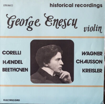 George Enescu - Historical Recordings (LP, Mono, Bla) (Near Mint (NM or M-)) - Image 1 of 4