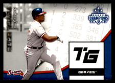 2003 Donruss Champions Andruw Jones  Total Game  #TG-9 Atlanta Braves