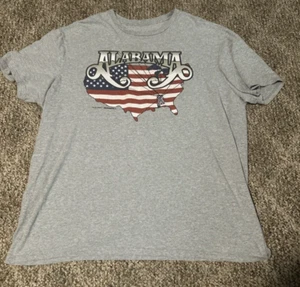 Vintage Alabama T Shirt Mens Size 2XL Gray Mountain Music Tour ‘82 1982 - Picture 1 of 10