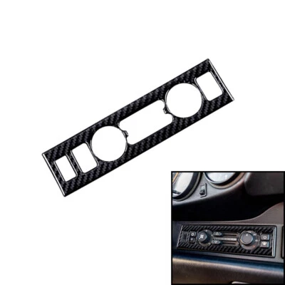 1PC Carbon Fiber center console Frame Inner Interior Trim For Porsche 911 89-97 Foto 1 de 4