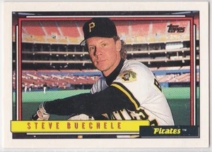 M) 1992 Topps Baseball Trading Card - Steve Buechele #622 - Bild 1 von 2
